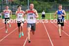 Senior Mens 200 metres, 2023 North Eastern Track and Field Champs., Middlesbrough Sports Village, Middlesbrough. Photo: David T. Hewitson/Sports for All Pics